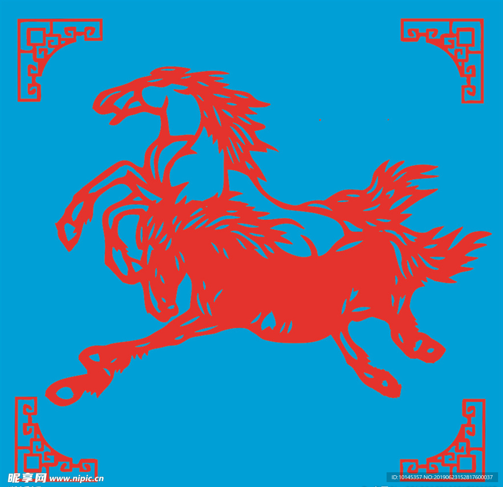马剪纸