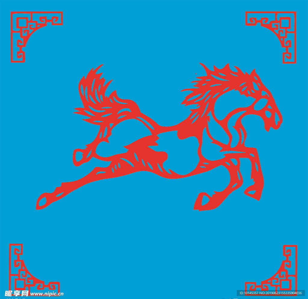马剪纸