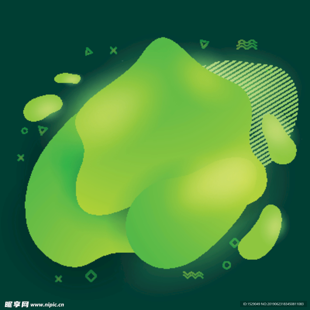 流体抽象底纹