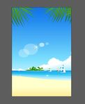海滩背景