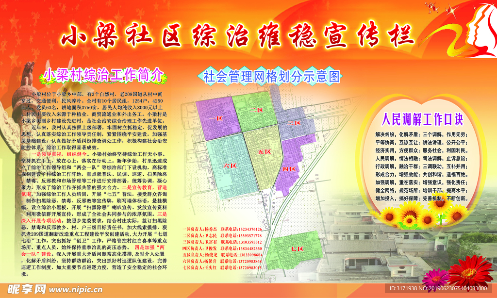 综治版面