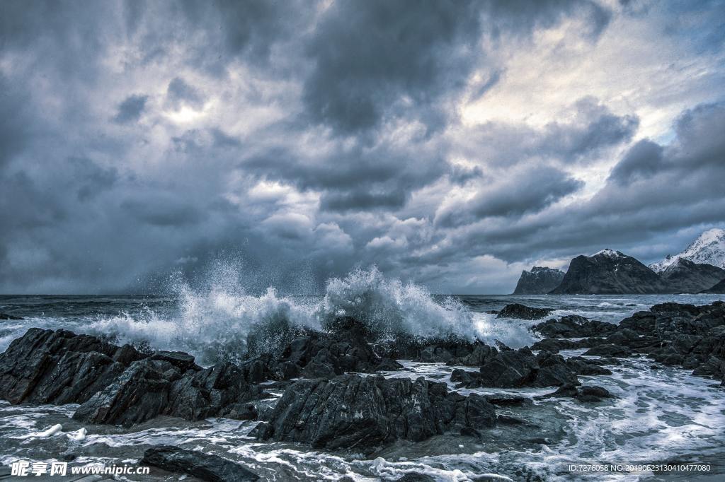 海浪 沙滩