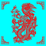 龙剪纸