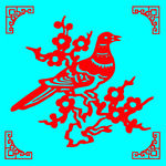 花鸟剪纸