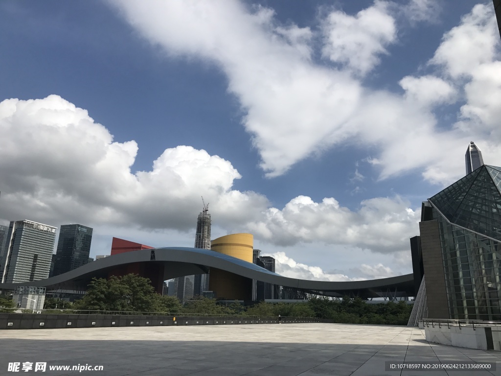 城市建筑观景