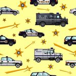 卡通警车