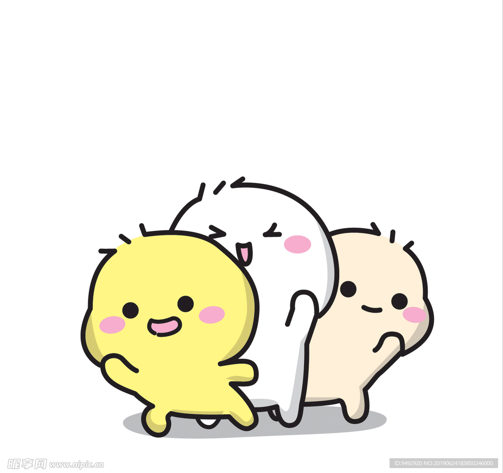 卡通小黄鸭