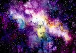 矢量迷离梦幻渐变颜色背景
