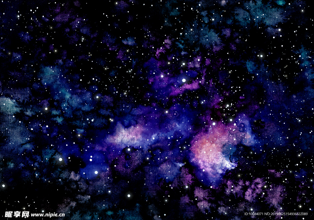 矢量颜色渐变斑点星光背景
