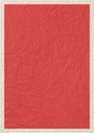 红色纸张褶皱纹理背景图片