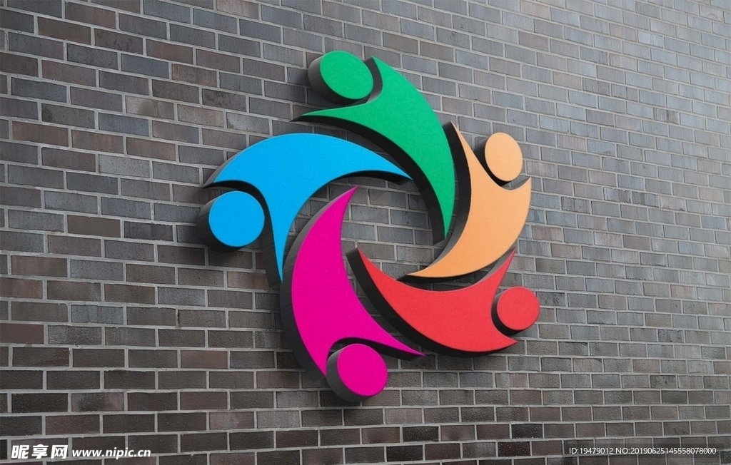 LOGO智能贴图 效果图提案