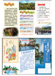 温泉三折页