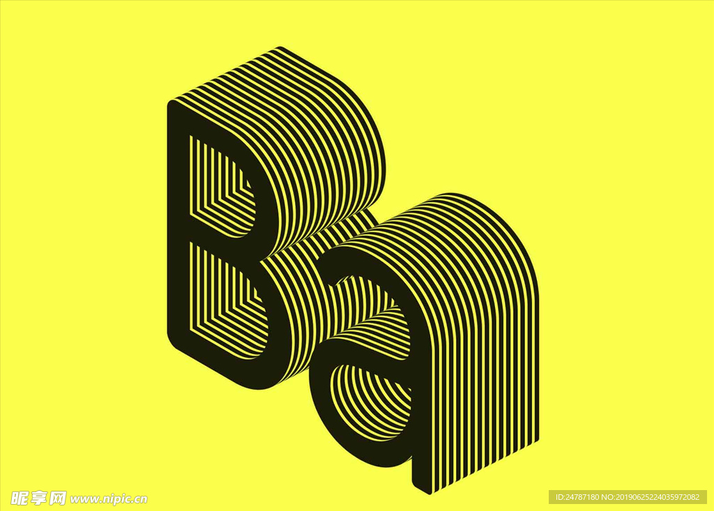 3D立体字体