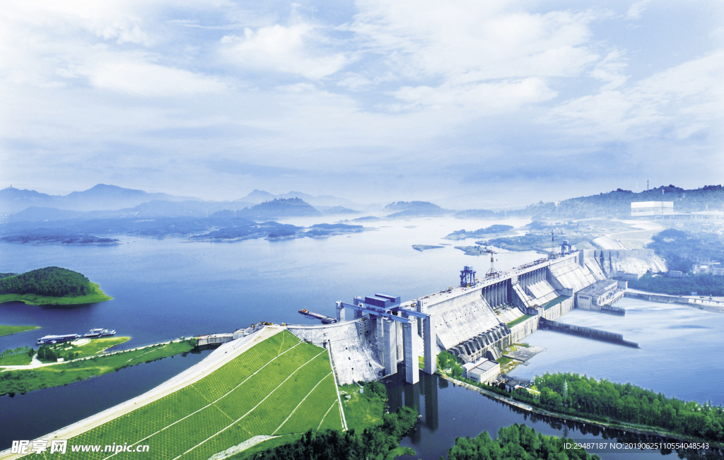 丹江大坝全景