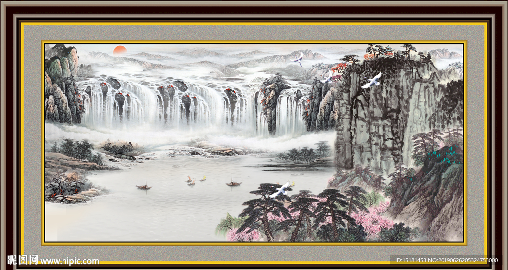 国画山水