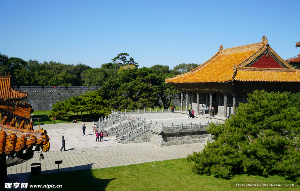 沈阳北陵清昭陵古建筑