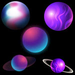 彩色星球