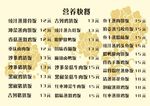 菜单菜谱
