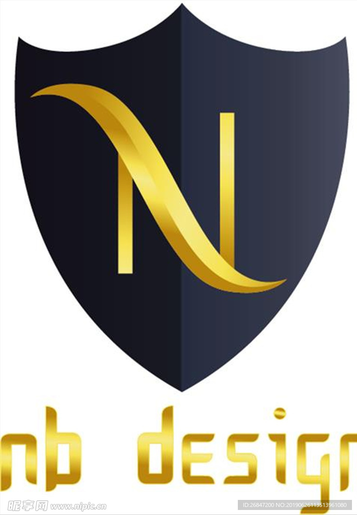 N字母造型 N字母logo