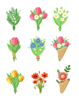 卡通花束大全