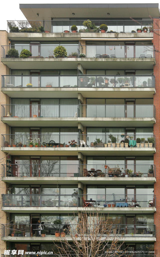 高层建筑贴图