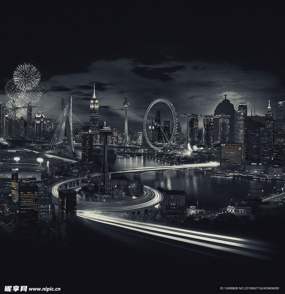 城市夜景