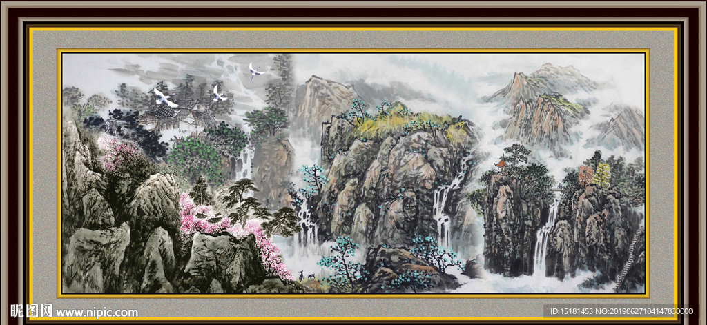 国画山水