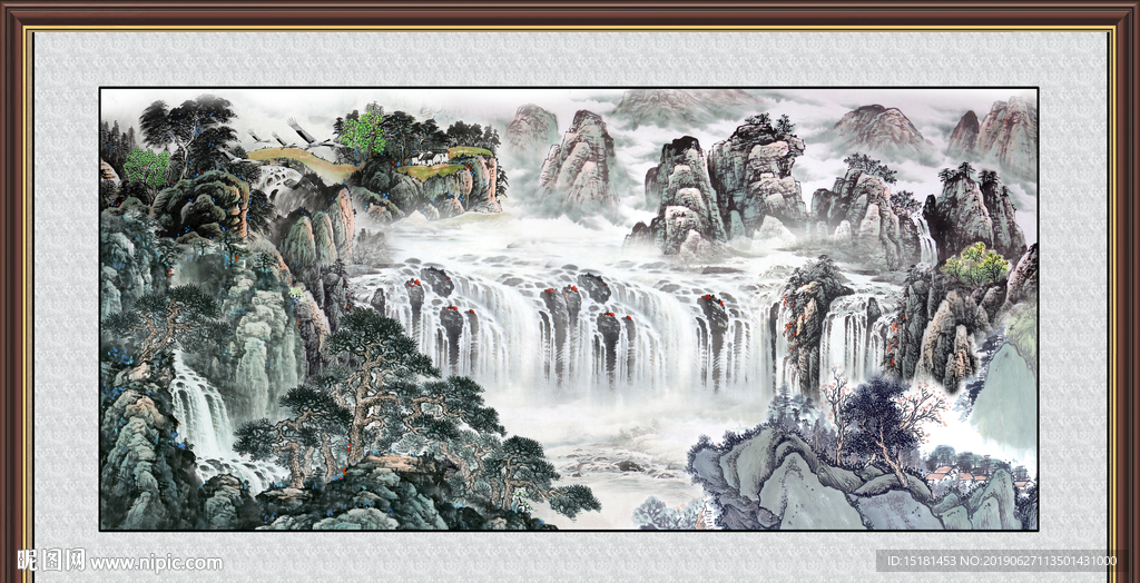 国画山水