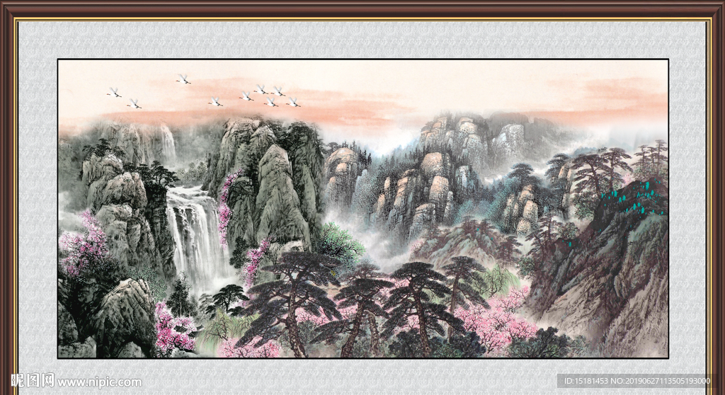 国画山水