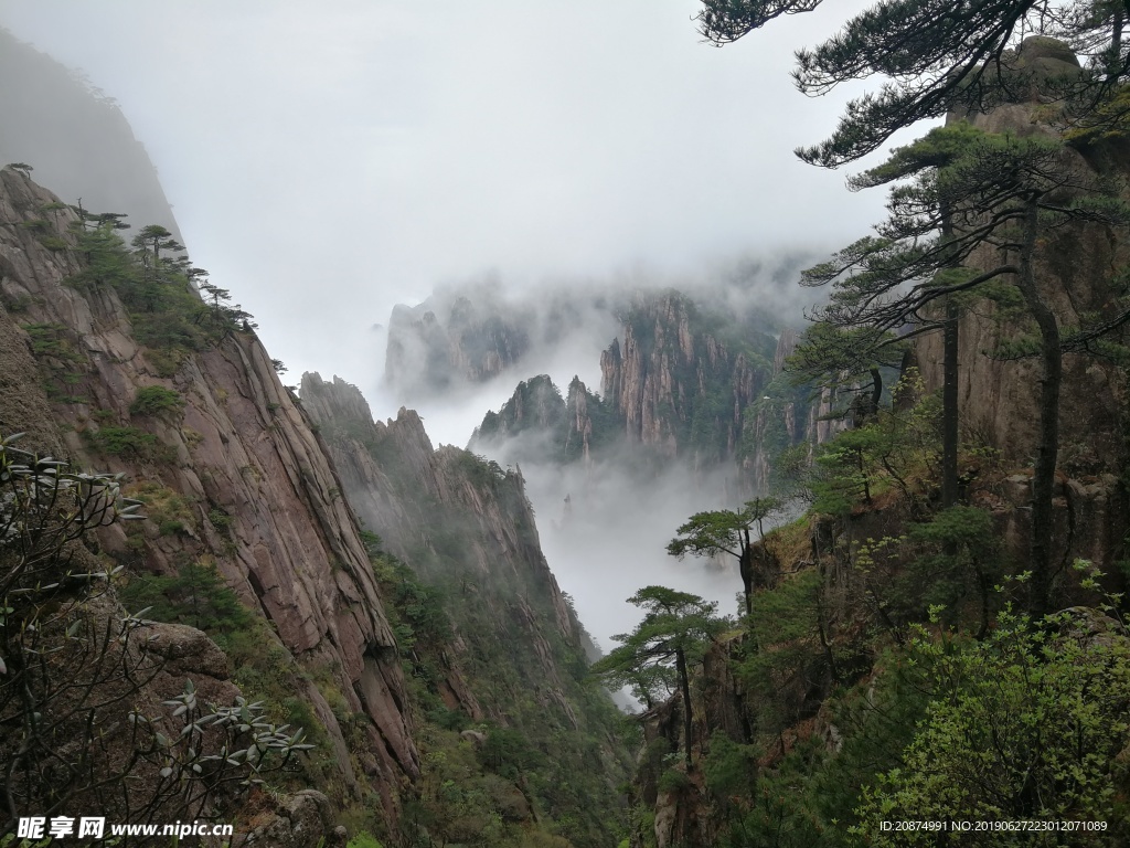 黄山美景