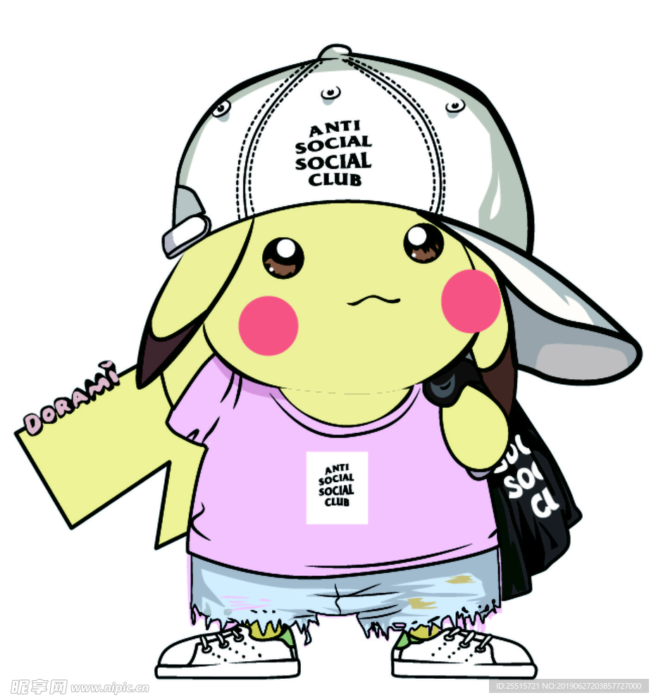 卡通皮卡人物