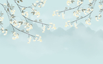 花朵背景墙