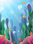 海洋日海报