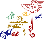 花边 矢量图 素材