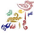 花边 矢量图 素材