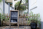 武康路上的咖啡店绿色植物