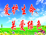 爱护生命 关爱绿色
