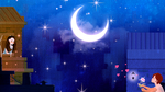 七夕情人节主题插画