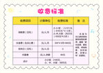 收费标准