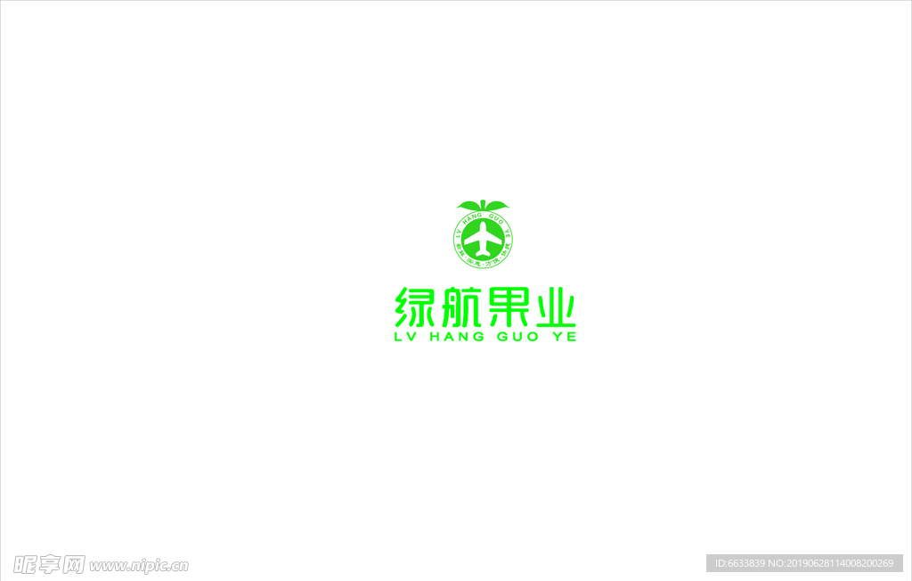 绿航果业标志GOGO