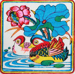 鸳鸯戏水