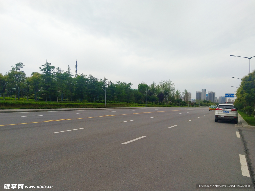 城市道路风景