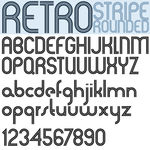 线条字母数字