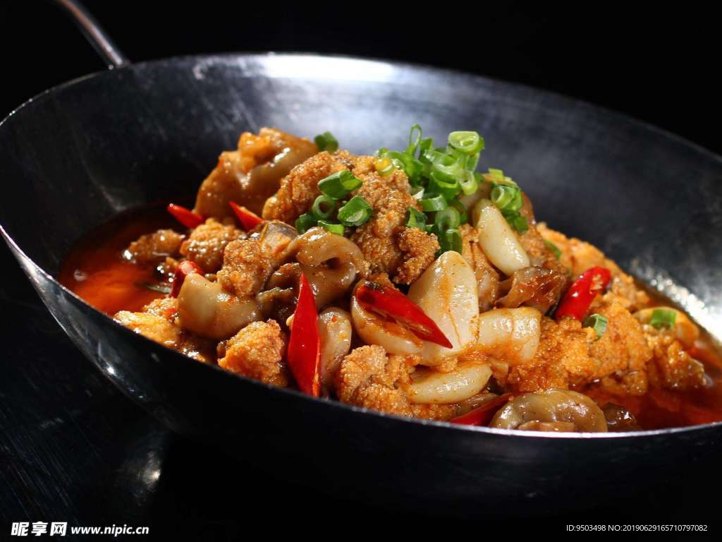 在家样也能做的干锅鱿鱼须做法，香辣过瘾，口感爽脆，简单又好吃 - 哔哩哔哩