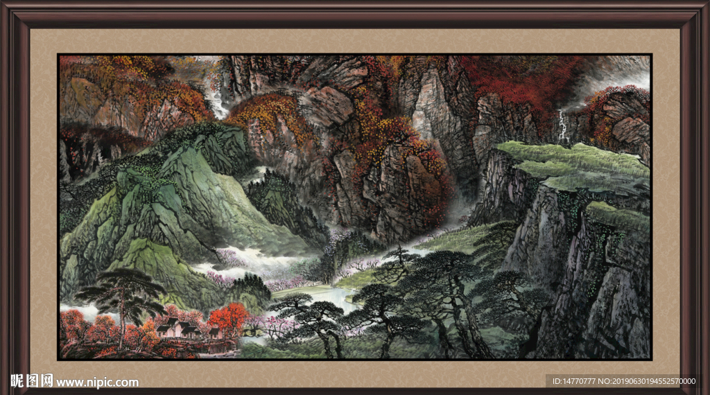 国画山水