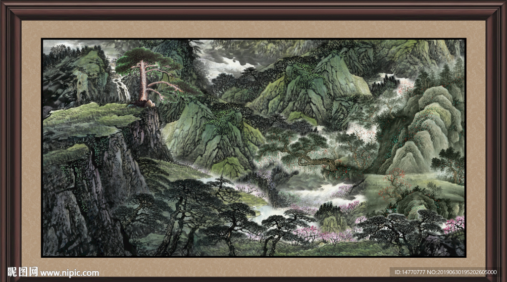 国画风景