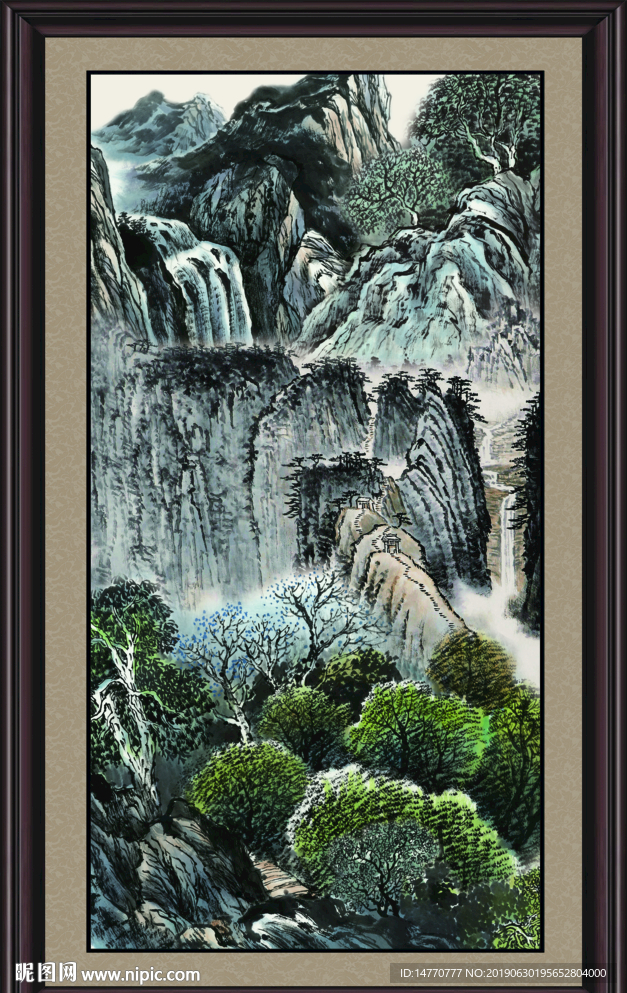 国画山水