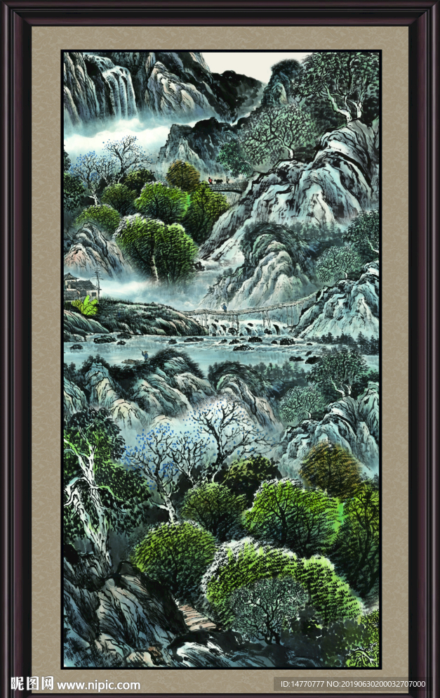 国画山水