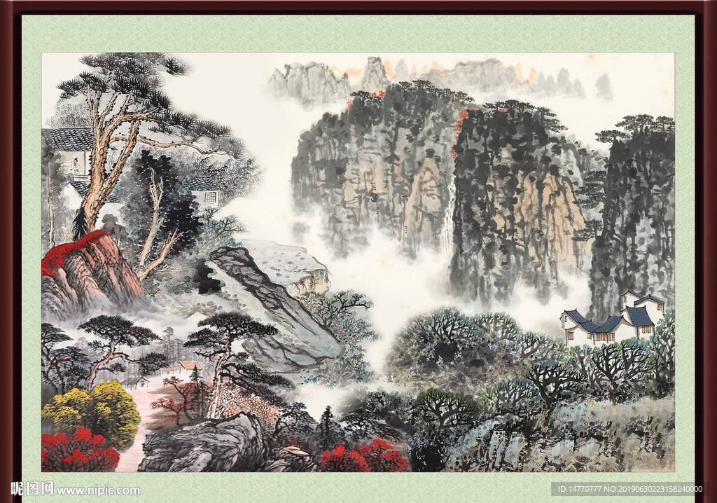 国画山水