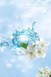 水花背景